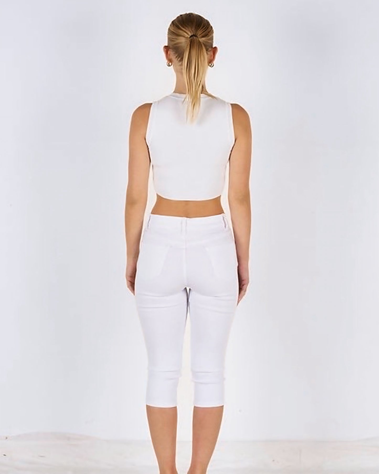 Jodie Stretch 3/4 Jeans