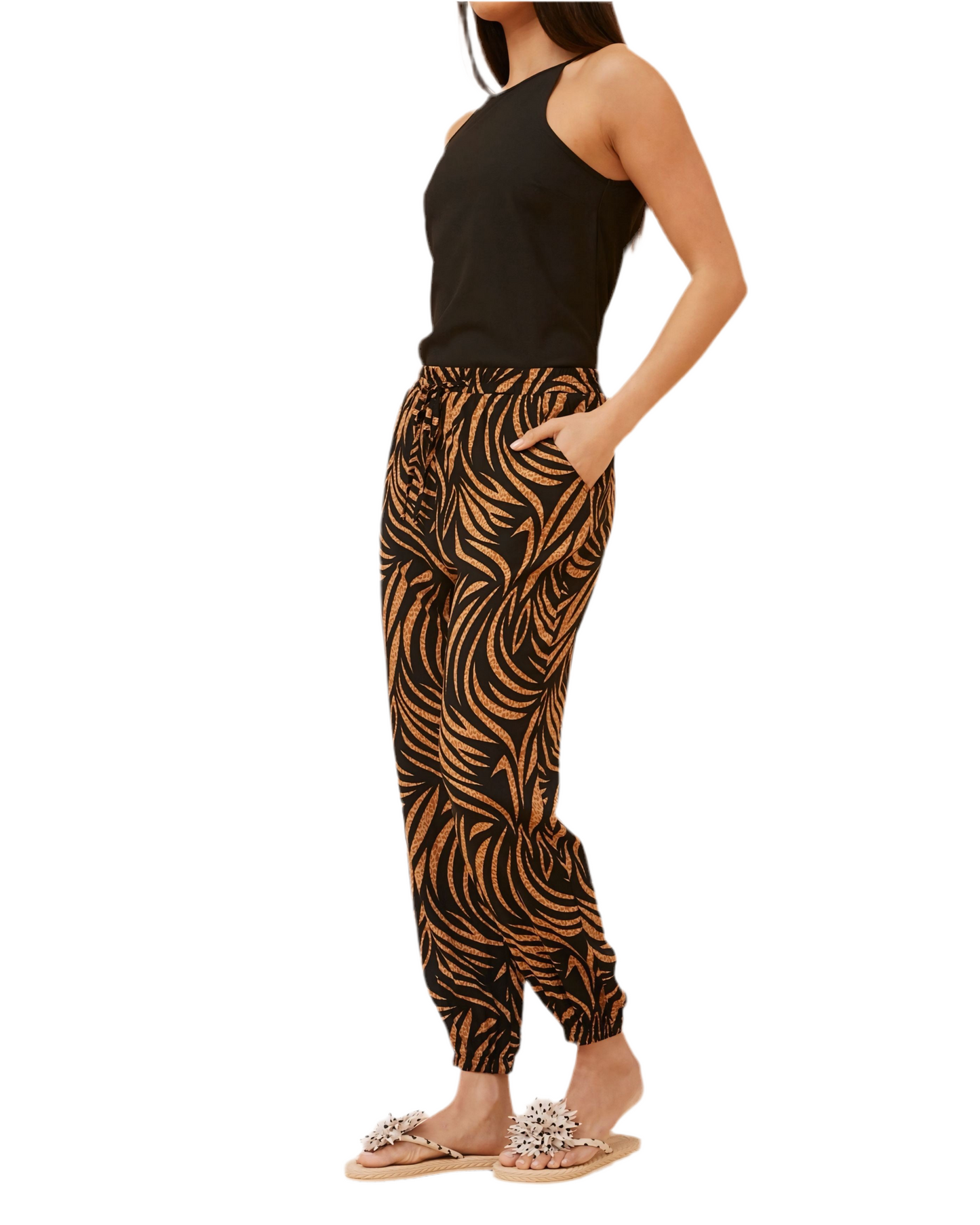 Zelda Printed Jogger Pants