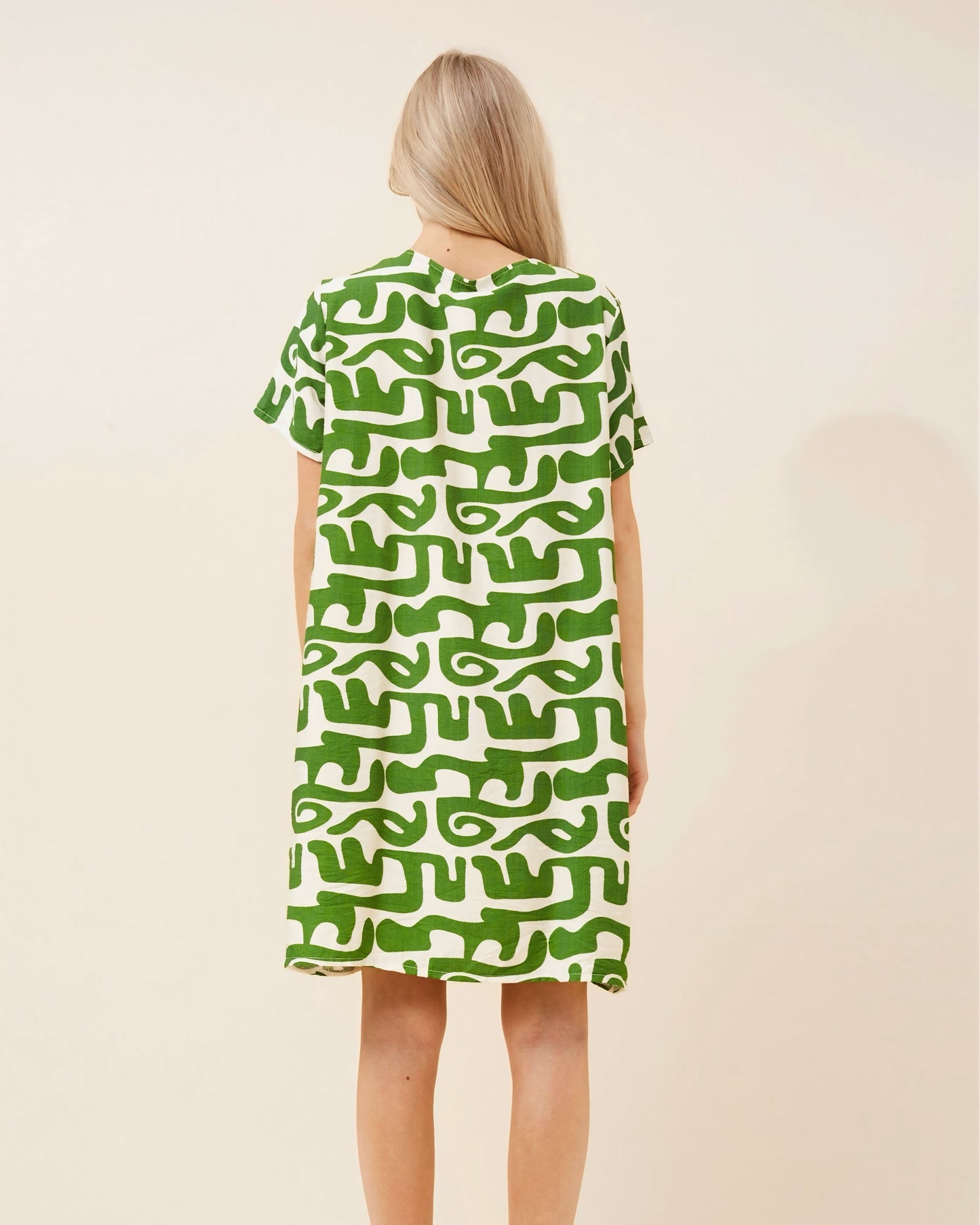 Georgia Self Print Dress