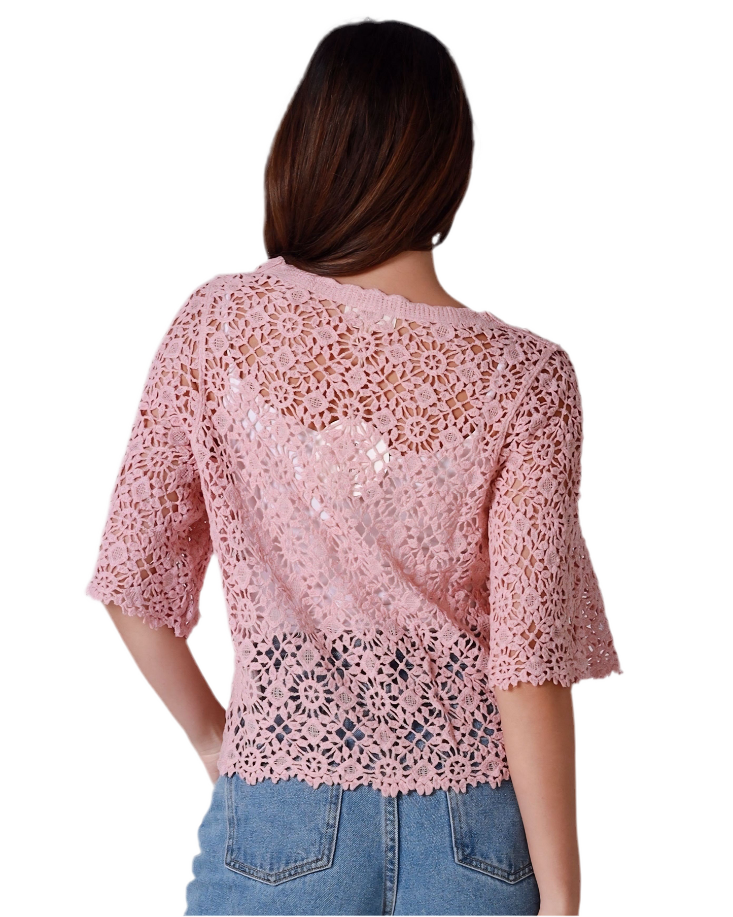 Jillian Crochet Cardigan