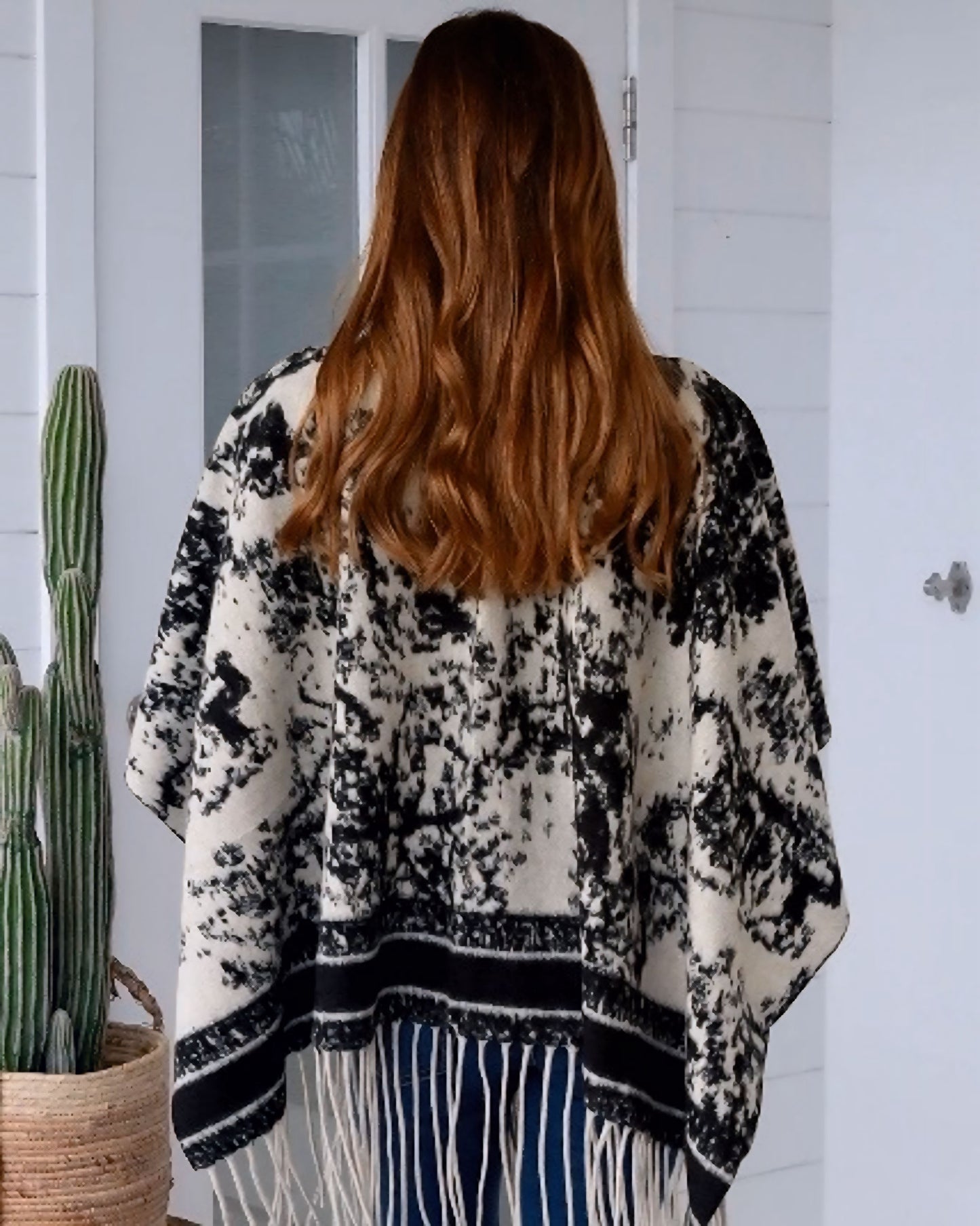 Paula Fringe Shawl
