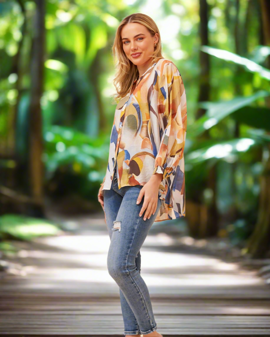 Vera Button Front Shirt