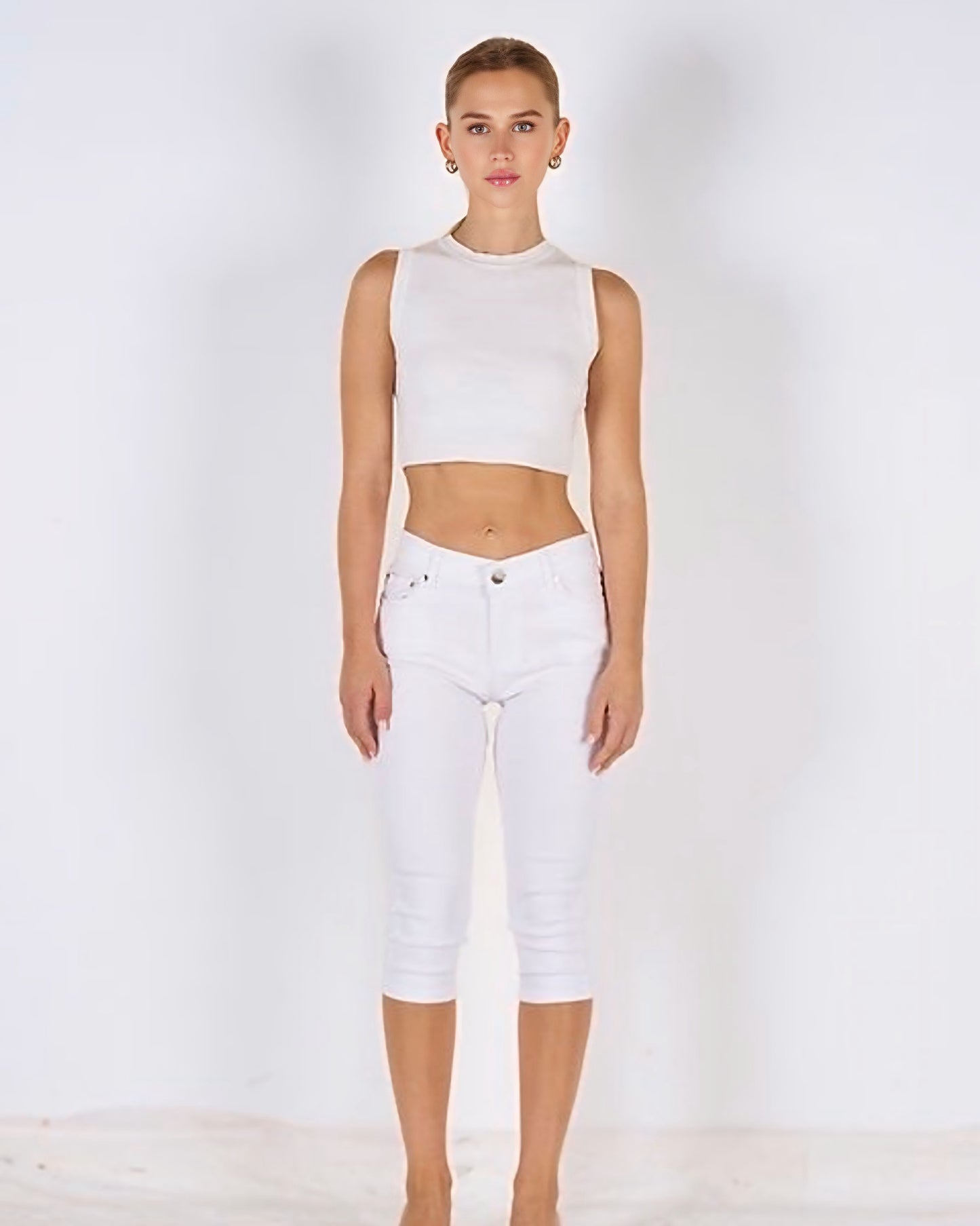 Jodie Stretch 3/4 Jeans