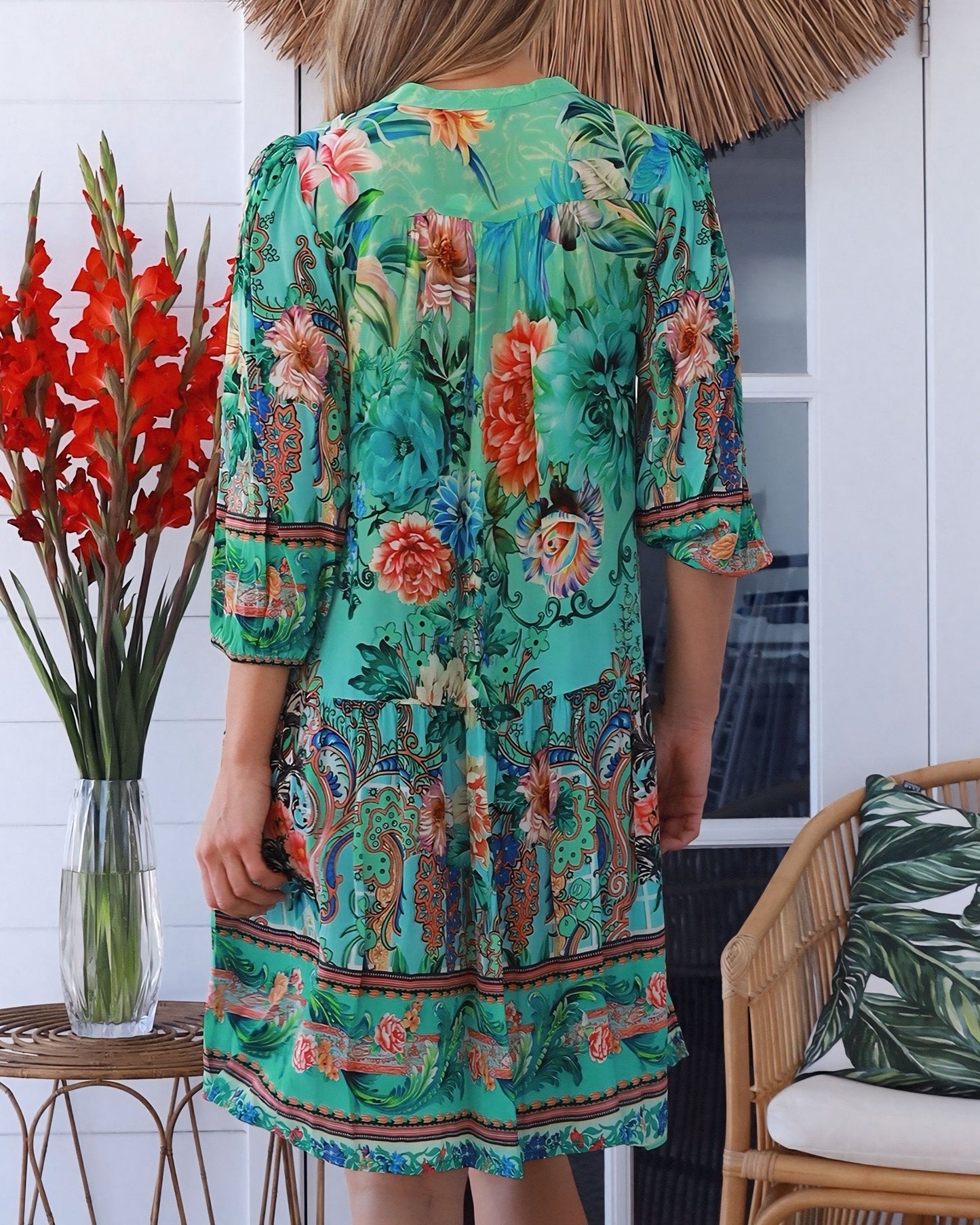 Sally Flower Print Dress