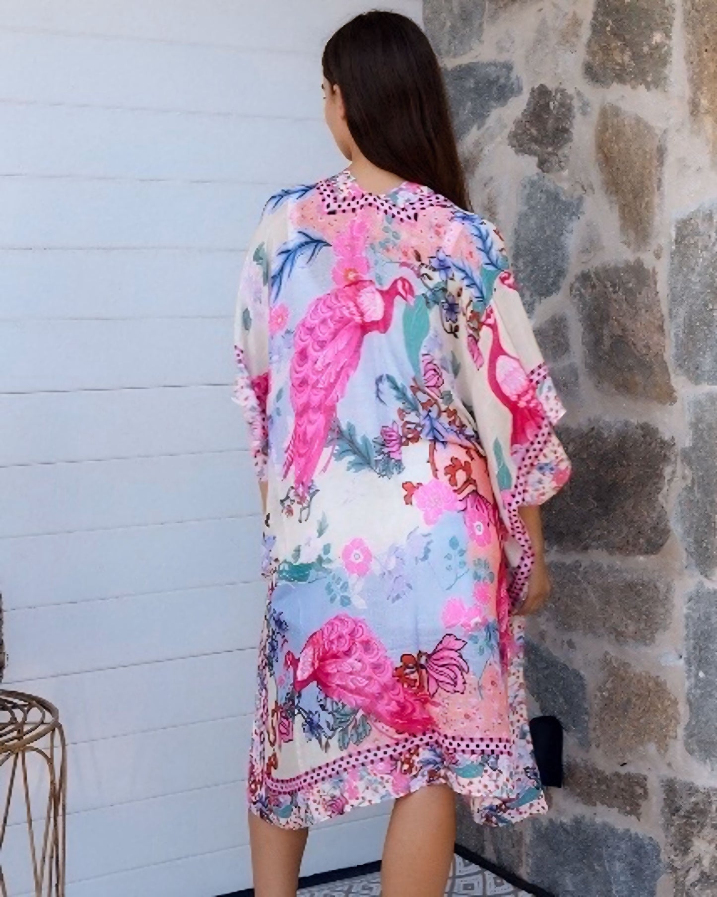 Chrissy Flamingo Throw