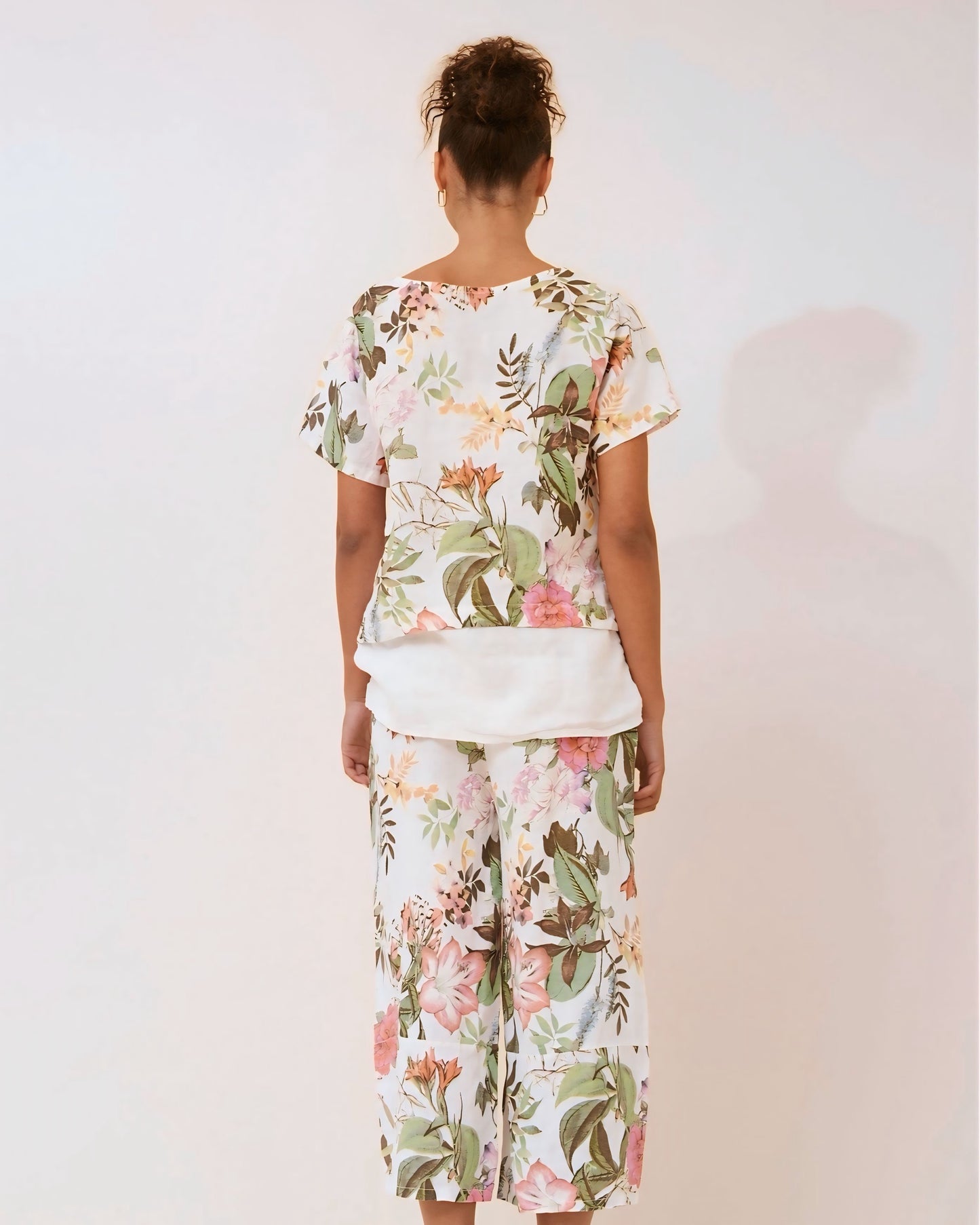 Paula Layered Linen Top