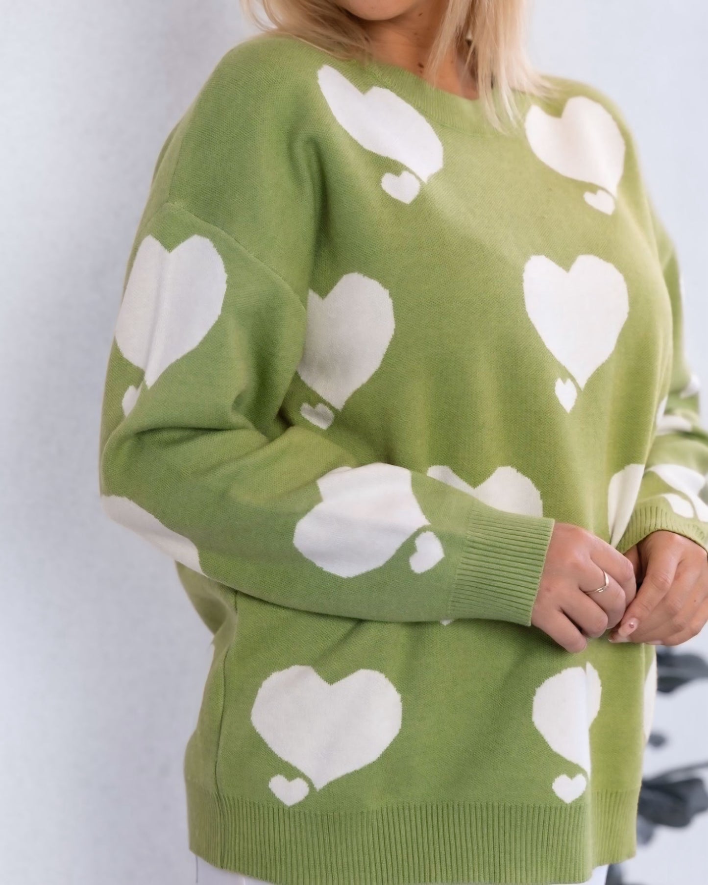 Charlie Heart Knit Jumper