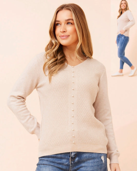 Trudy Textured Pullover Sweater