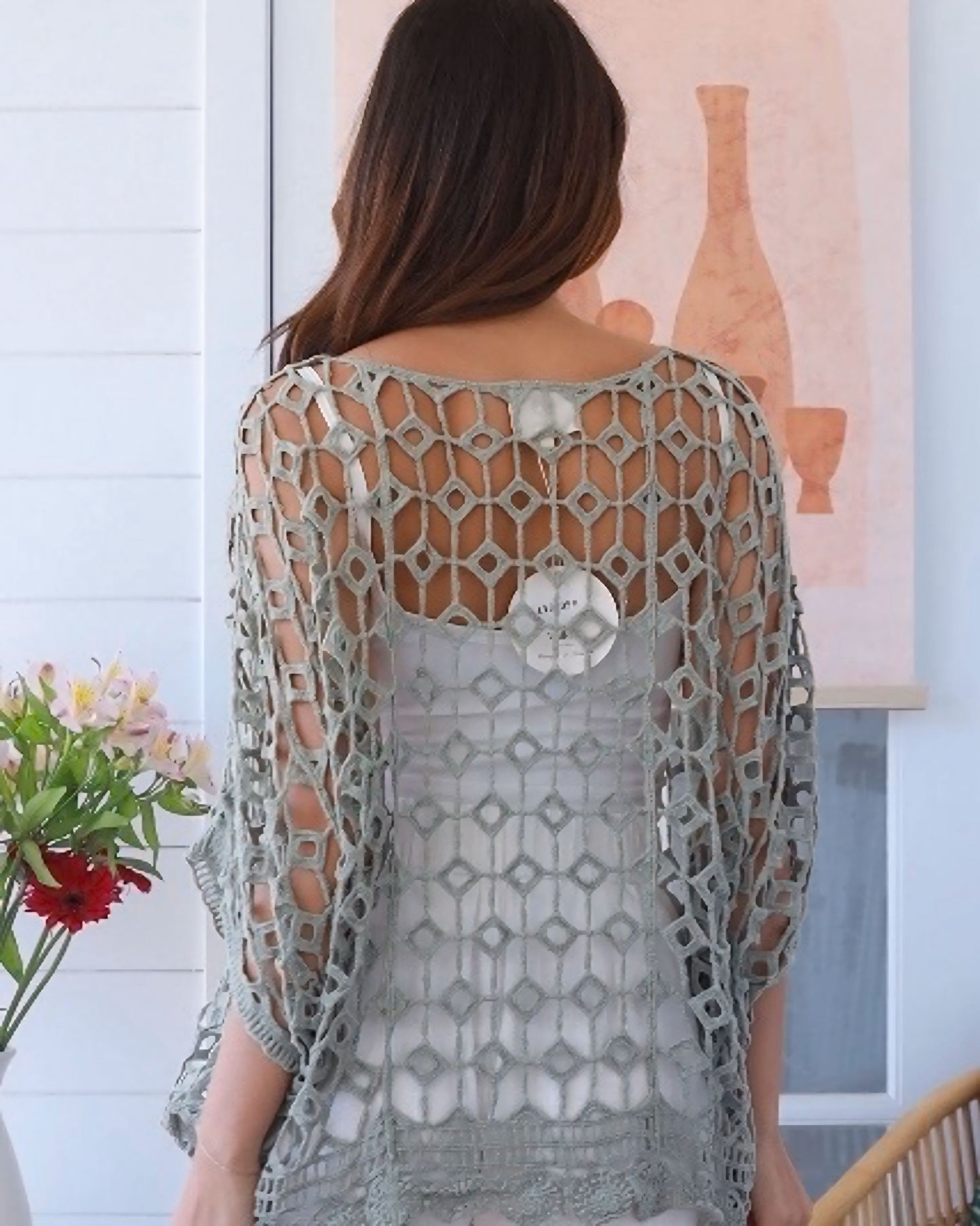 Kelly Crochet Cotton Top