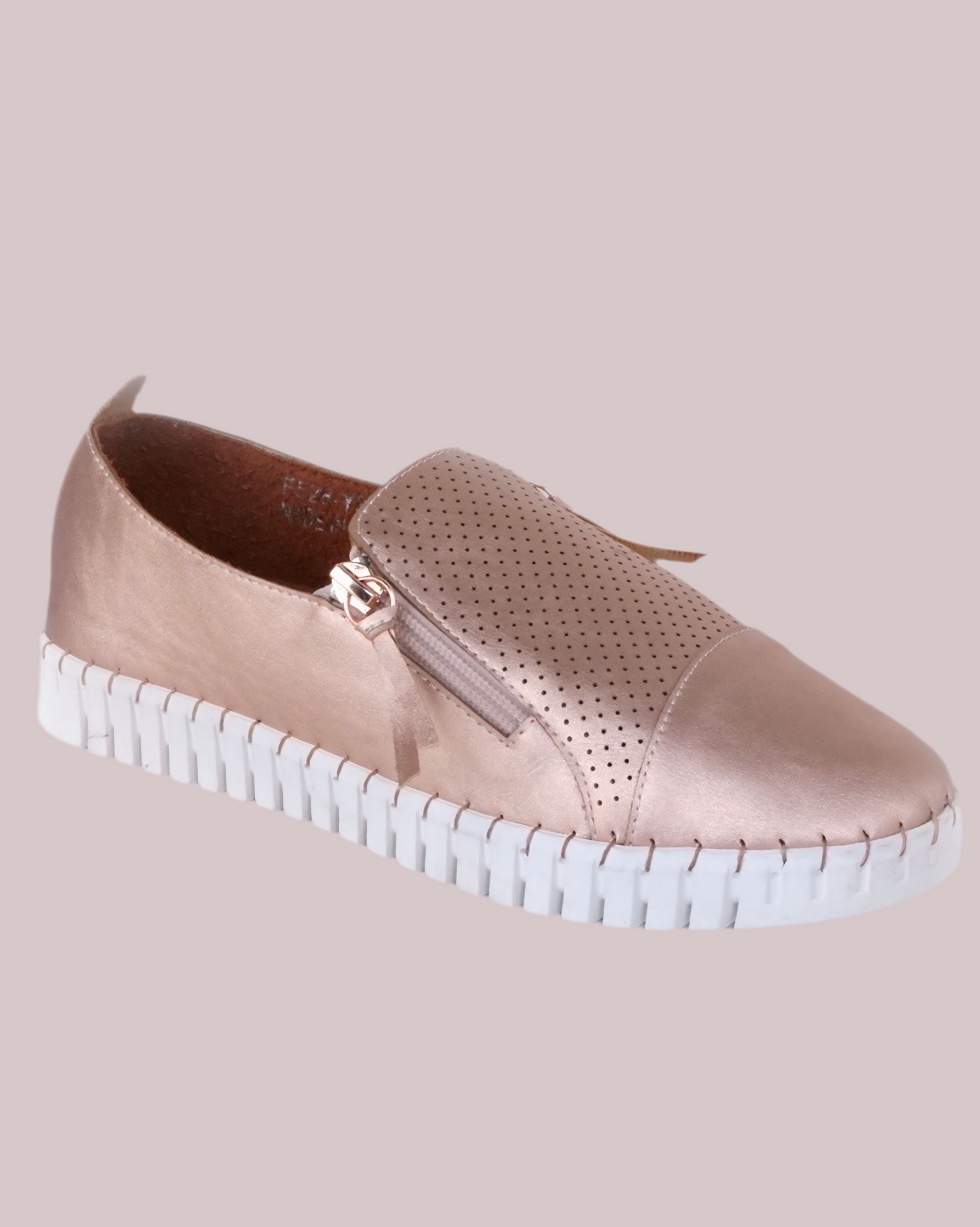 Side Zipper Soft Comfy Shoes