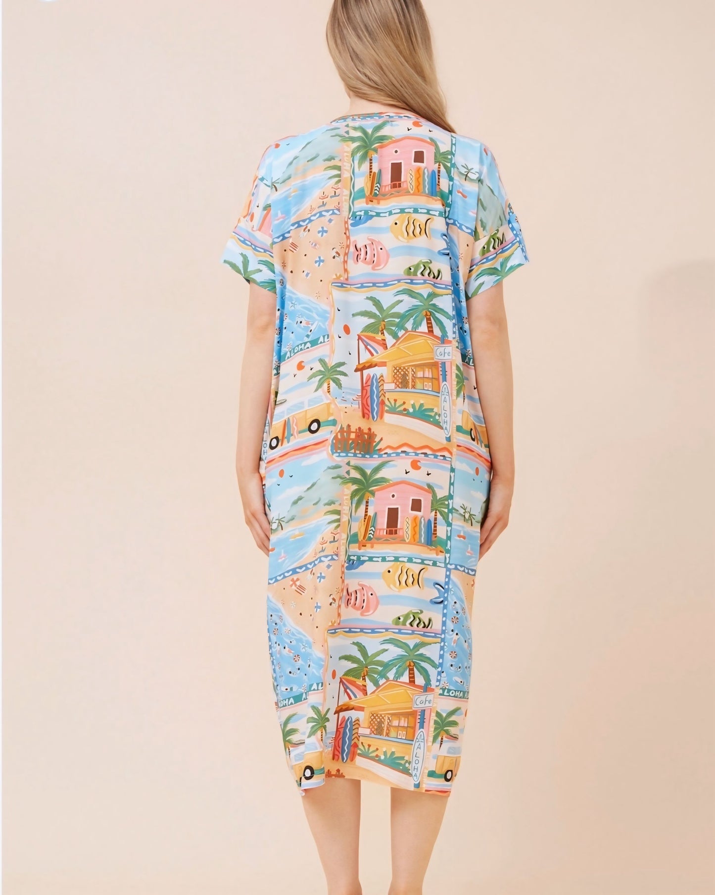 Mel Printed Mini Dress