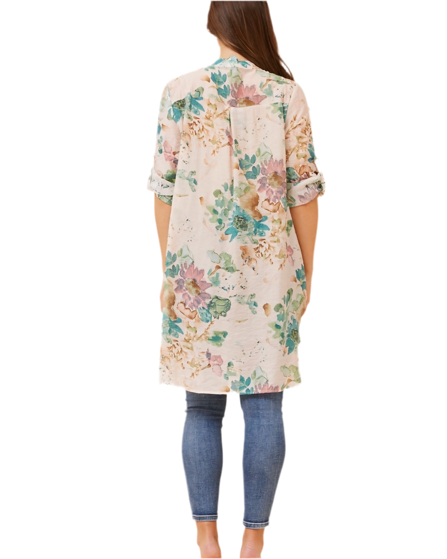Sally Long Floral Shirt