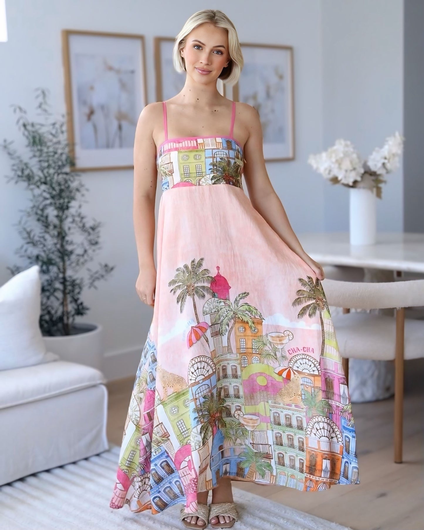 Jayden Exclusive Print Maxi Dress