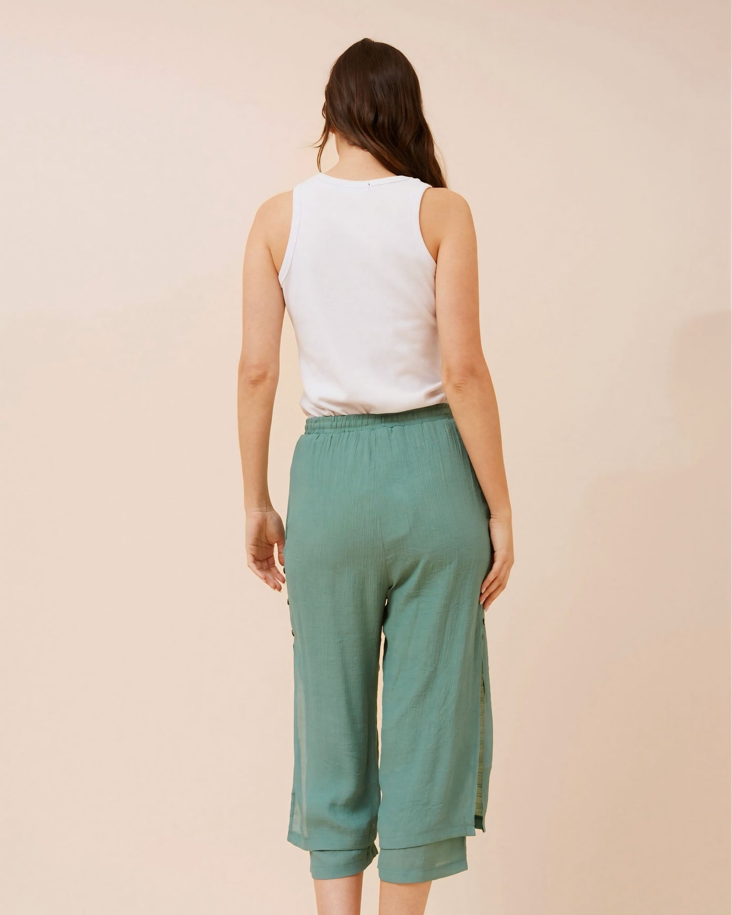 Petra Elastic Waist Pants