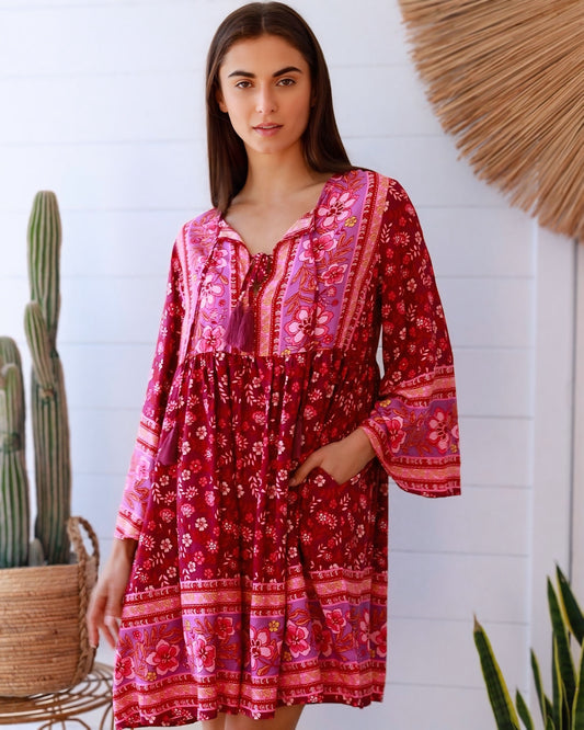 Julia Midi Bohemian Dress