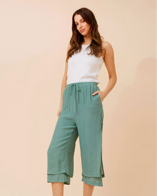 Petra Elastic Waist Pants