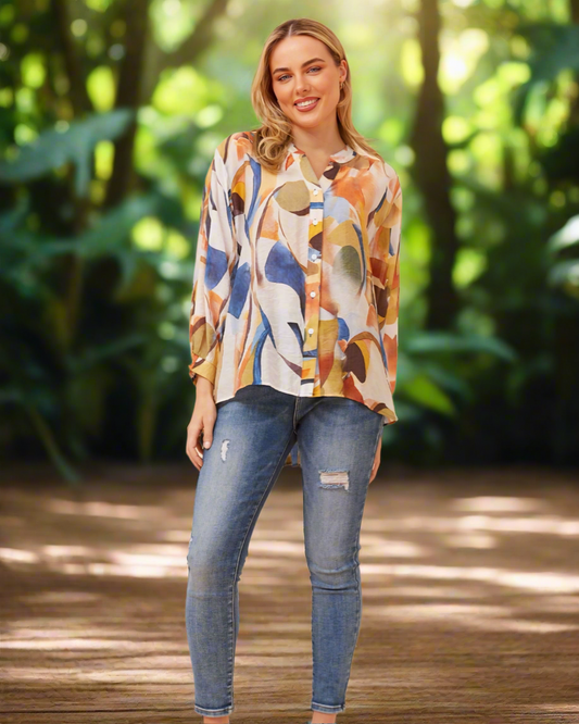 Vera Button Front Shirt
