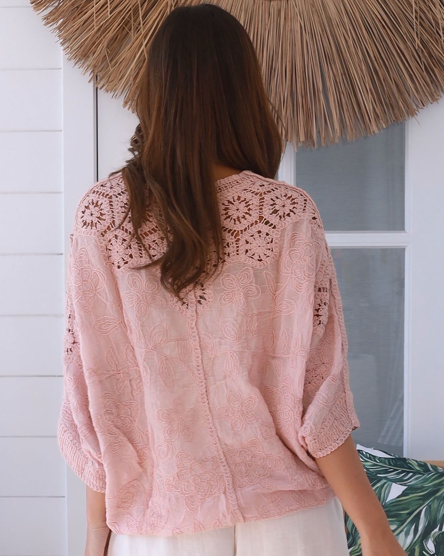 Patsy Cotton Crochet Cardigan