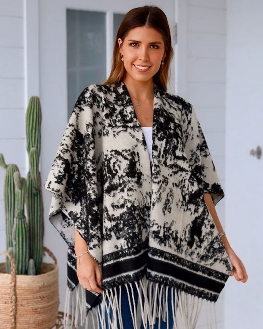 Paula Fringe Shawl