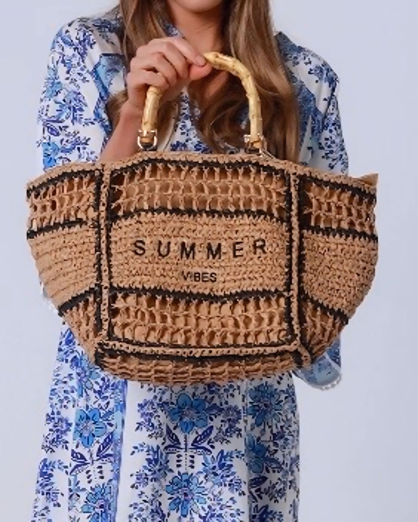 Bags - Summer Vibe Woven Bag