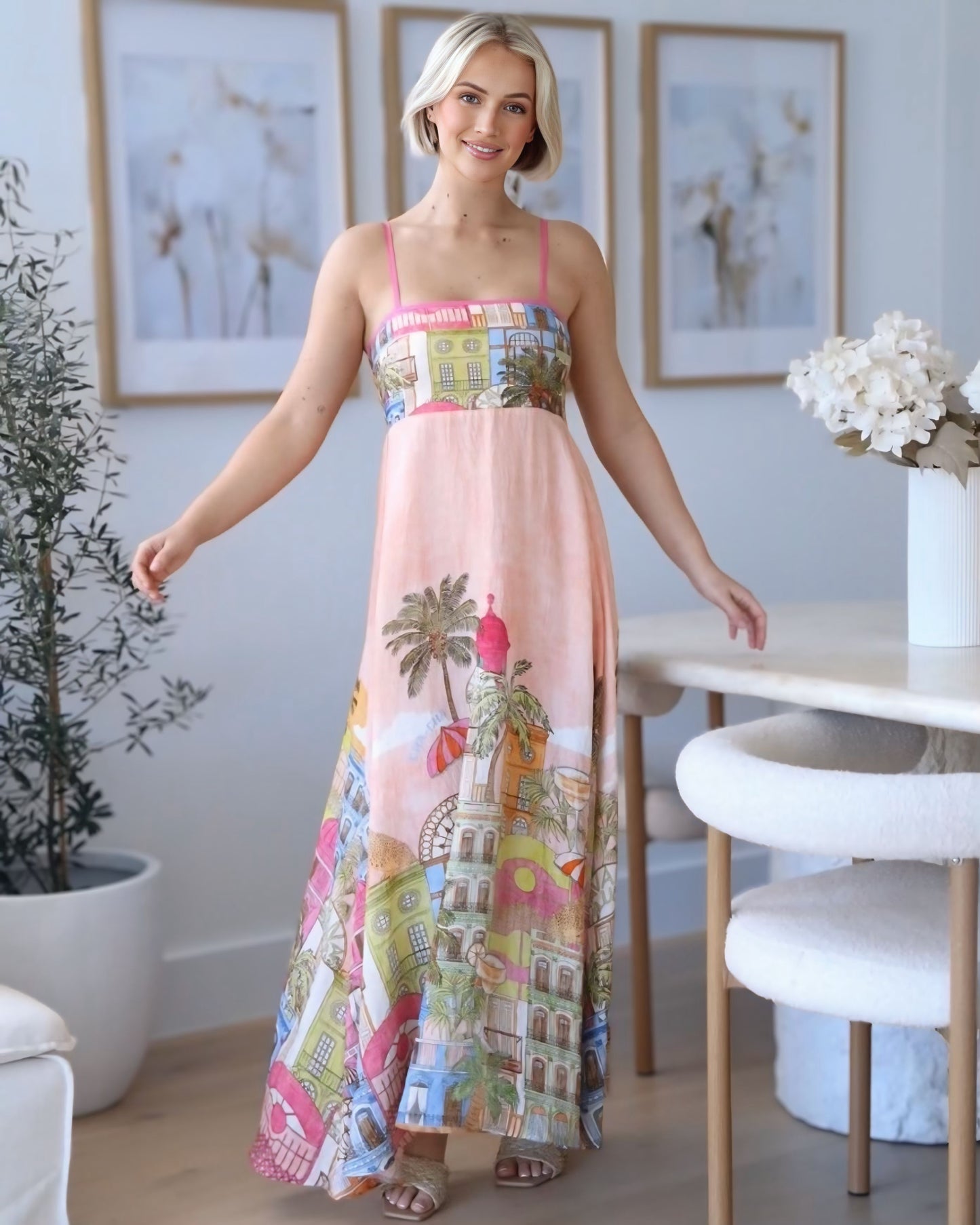 Jayden Exclusive Print Maxi Dress