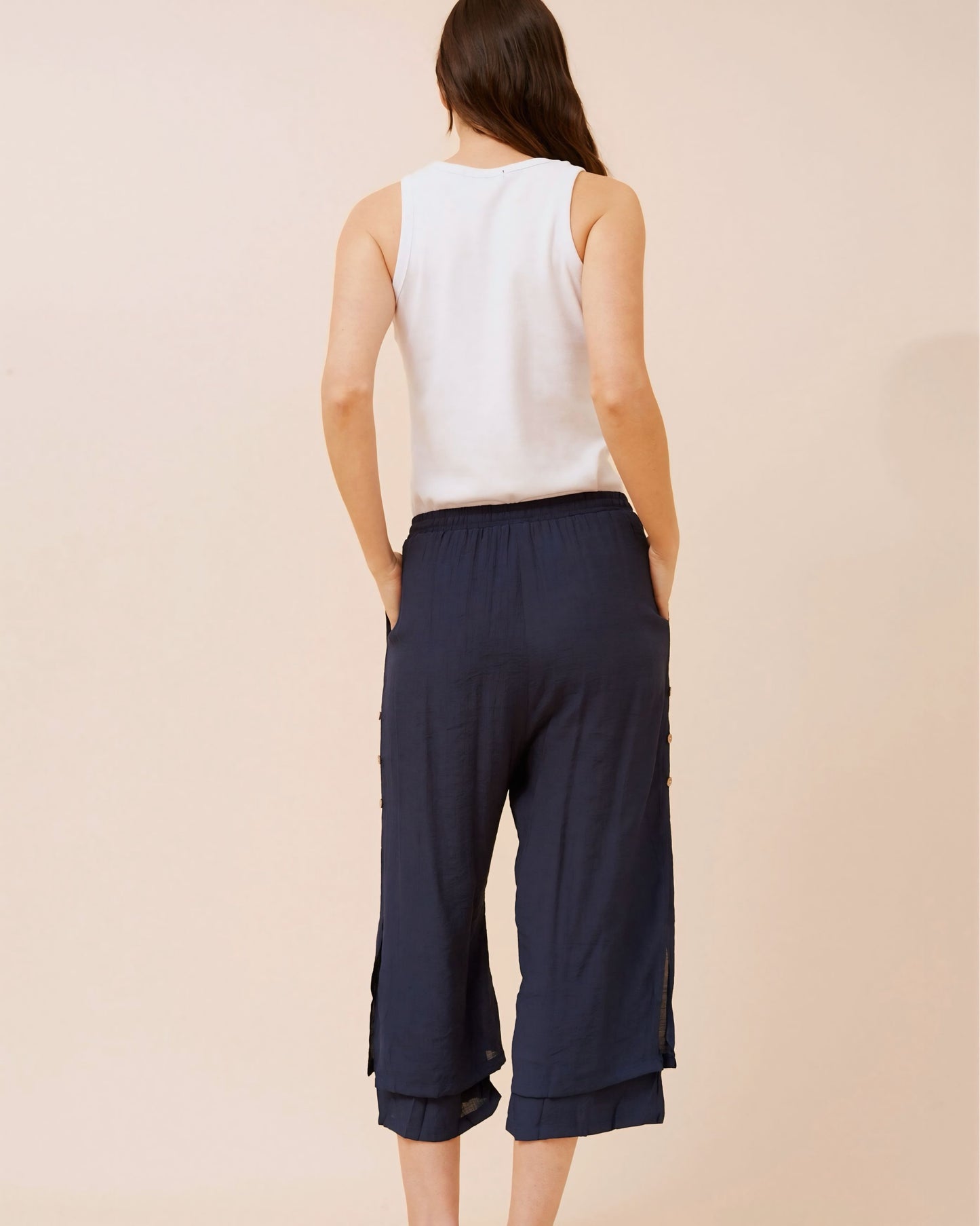 Trisha Elastic Waist Pants