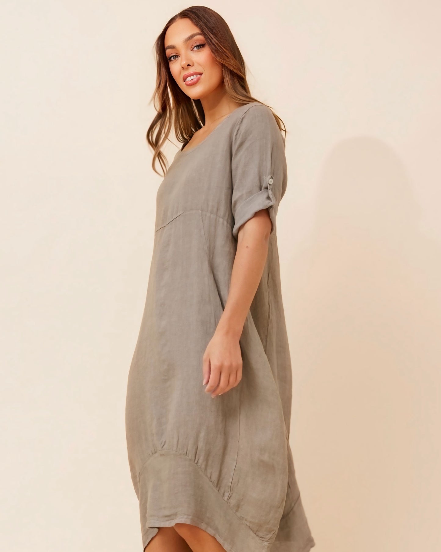 Denise Linen Dress
