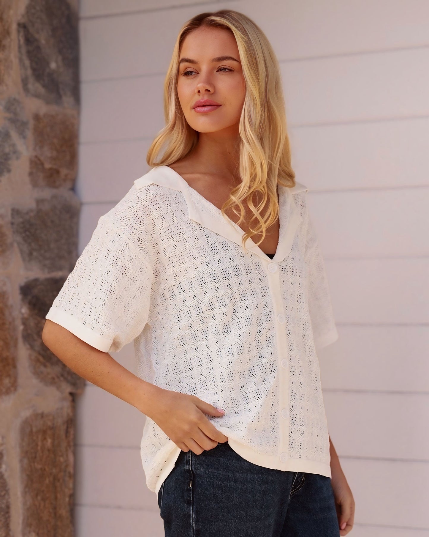 Eve Button Front Cardigan