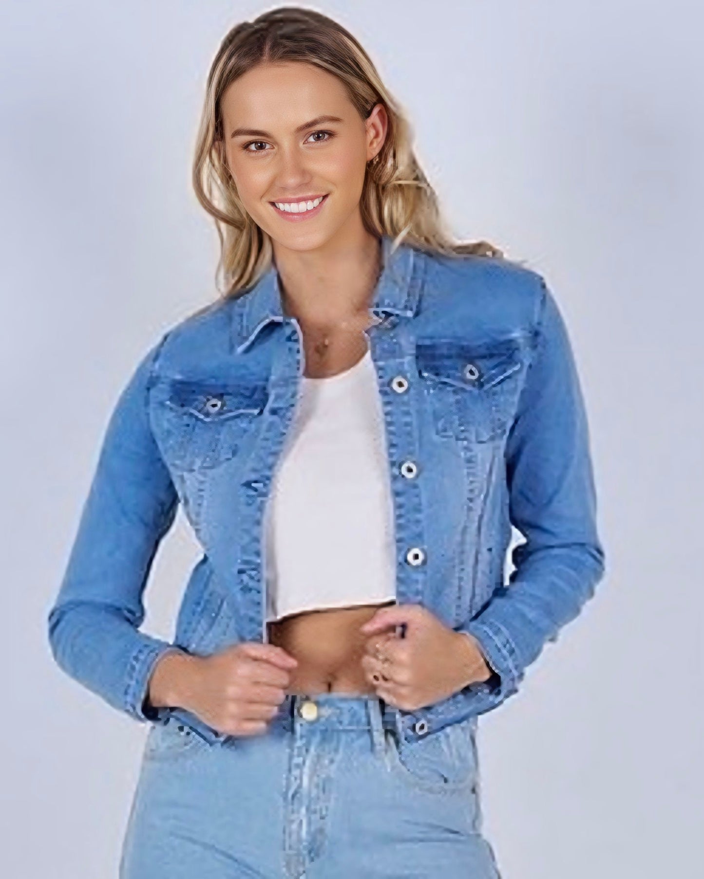 Wakee Denium Stretch Jacket