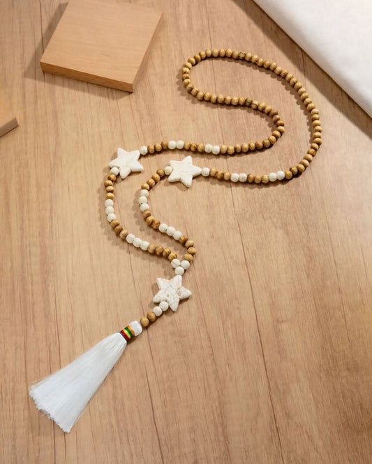 Boho Beaded Long Necklace