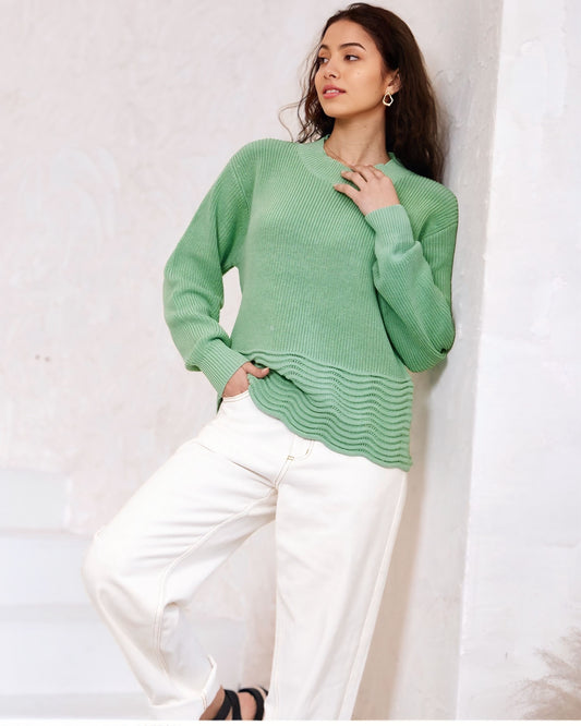 Jenny Light Knit Cotton Jumper