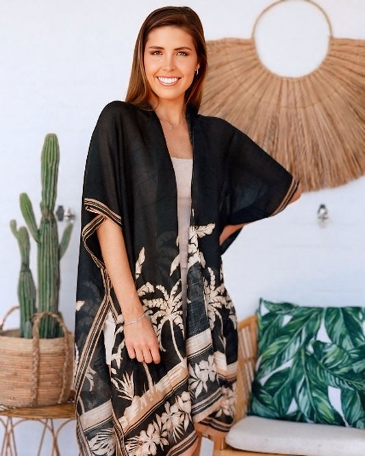 Wendy Palm Tree Print Wrap