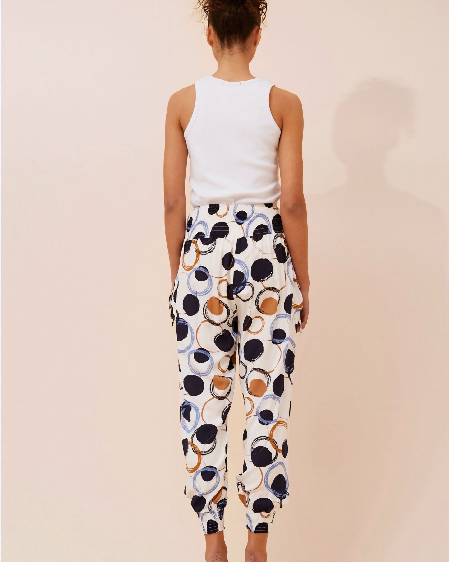 Zara Polka Dot Harem Pants
