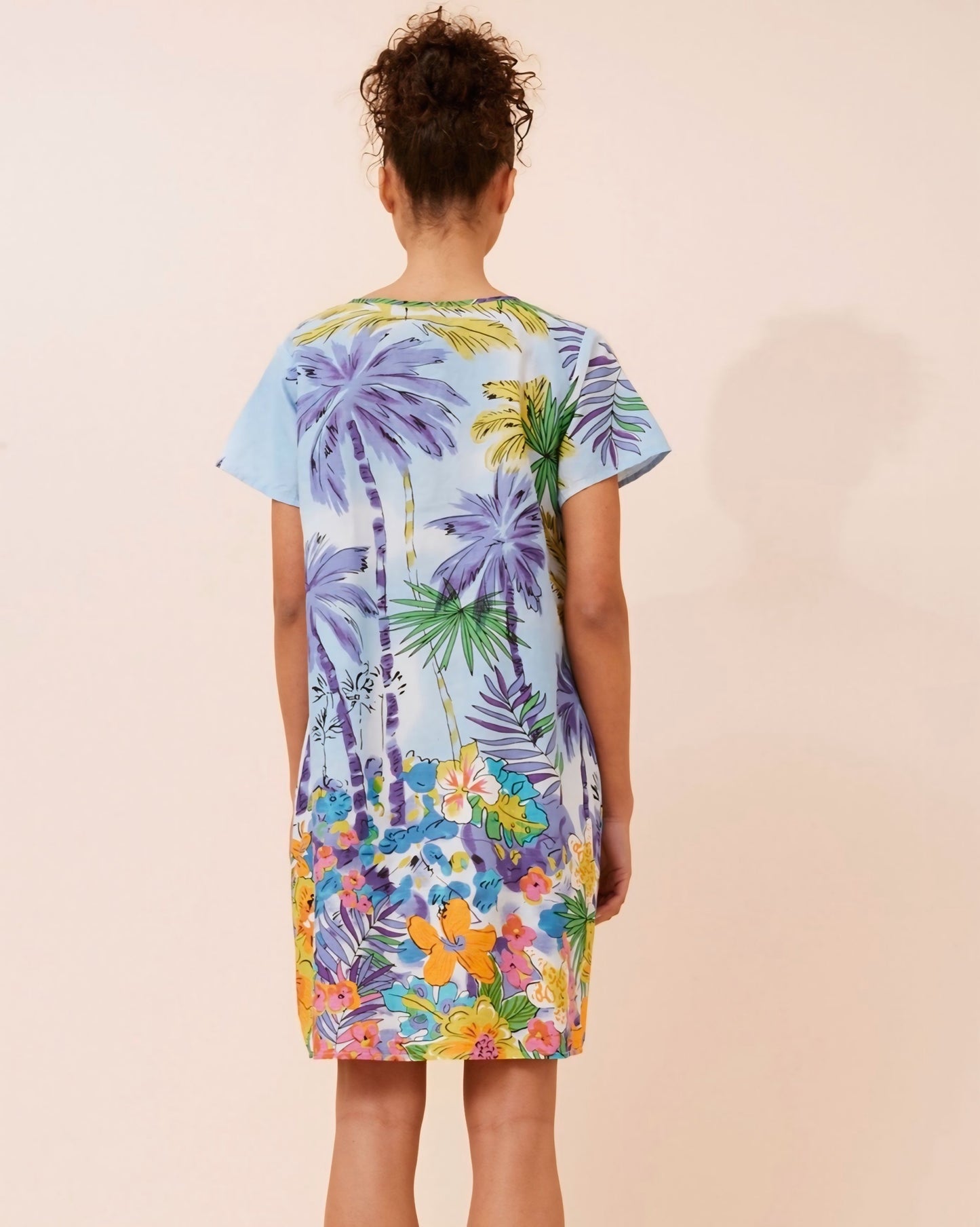 Charlie Tropical Print Dress